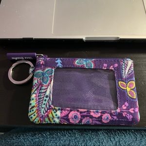 VB Zip ID Case- Batik Leaves 🍁